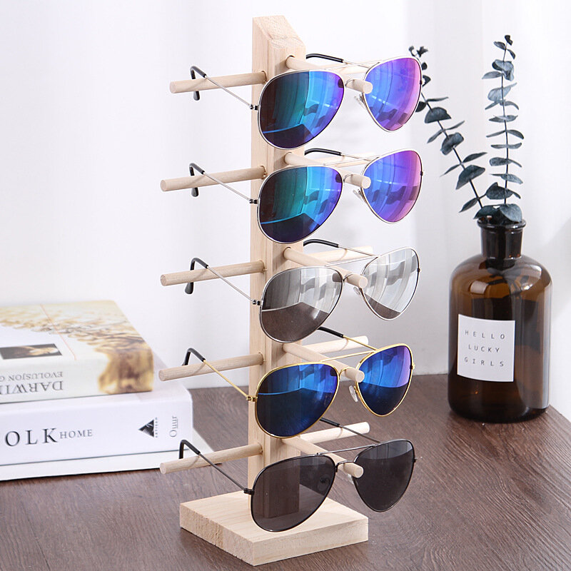 Espositore per occhiali espositore per occhiali da sole in legno espositore per occhiali da sole supporto per occhiali staffa per occhiali da nuoto vetrina