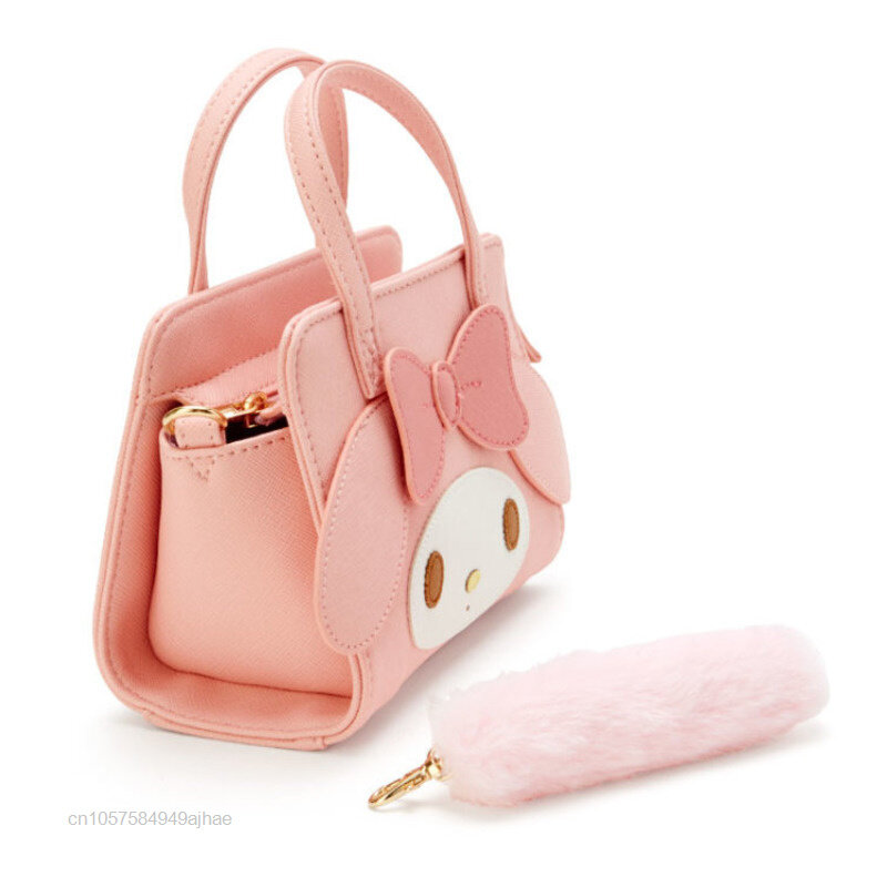 Sanrio Bags Cartoon Melody Cinnamoroll Japanese Fashion Cute Bags Women Luxury Handbags Y2k Girl Messenger Bag Shoulder Bag Tote