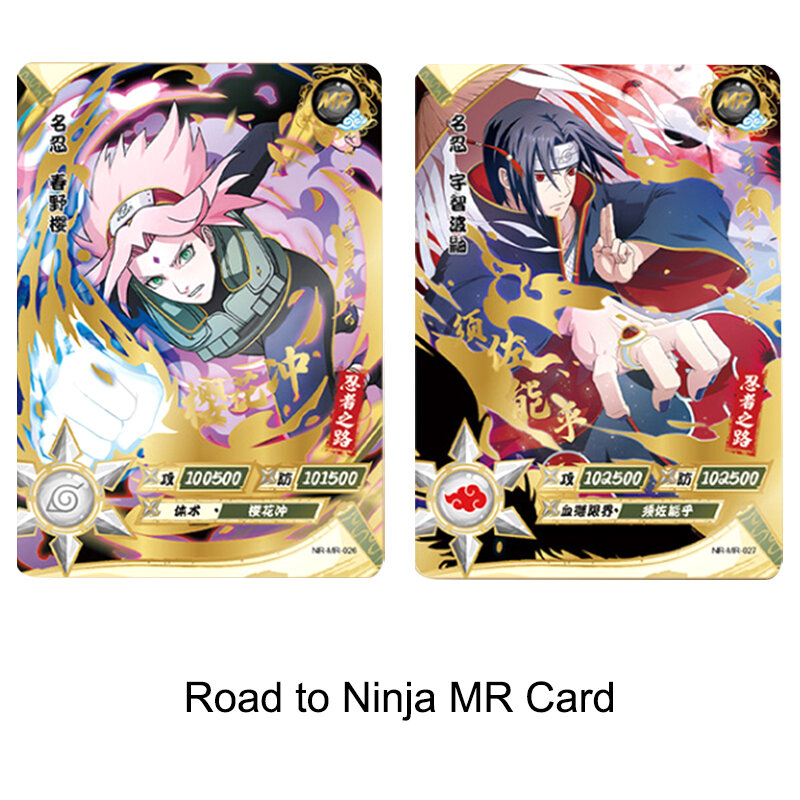 Chapter of The Array Box Added SE Ninja World Collection Cards Anime Game Gifts for Kids Toys Anime Original Naruto KAYOU Cards
