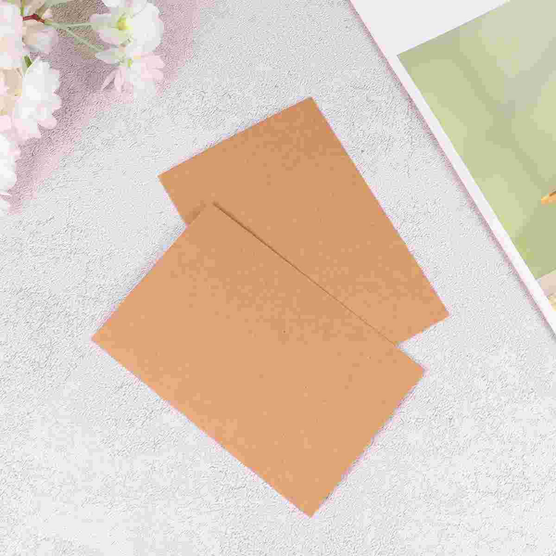 100pcs Handwritten Message Cards Blank Message Cards Graffiti Postcard Greeting for Home Students Writing