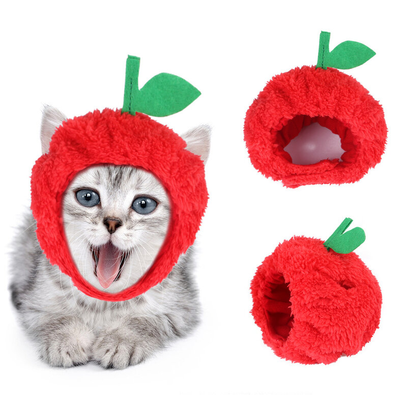 Pet Hat Cute Dog Teddy Dress Up Sun Flower Pet Headwear Wig Cat Head Cover Costume Cap for Puppy Small Dogs Asessoiress Supplies