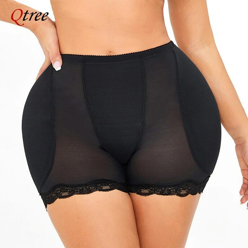 เซ็กซี่ตูดสะโพก Pads Butt Enhancer เสื้อผ้ากุลสตรี Body Shaper กางเกงกระชับรูปร่างเบาะ Panty ยกปลอมชุดชั้นในเอวเทรนเนอร์