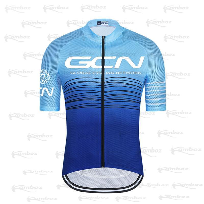 GCN-Conjunto de Ropa de Ciclismo para hombre, maillot de manga corta para carreras de montaña, uniforme para montar en bicicleta al aire libre, verano, 2022