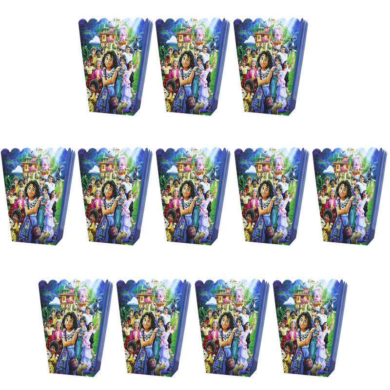 10-20 Person Disney Encanto Kids Birthday Party Decoration Set Mirabel Party Supplies Baby Shower Birthday Disposable Tableware