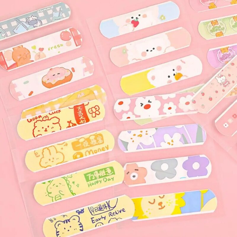 1~8PCS /bag Cartoon Kids Bandages Adhesive Bandages Wound Plaster First Aid Hemostasis Band Aid Sterile Stickers Without Box