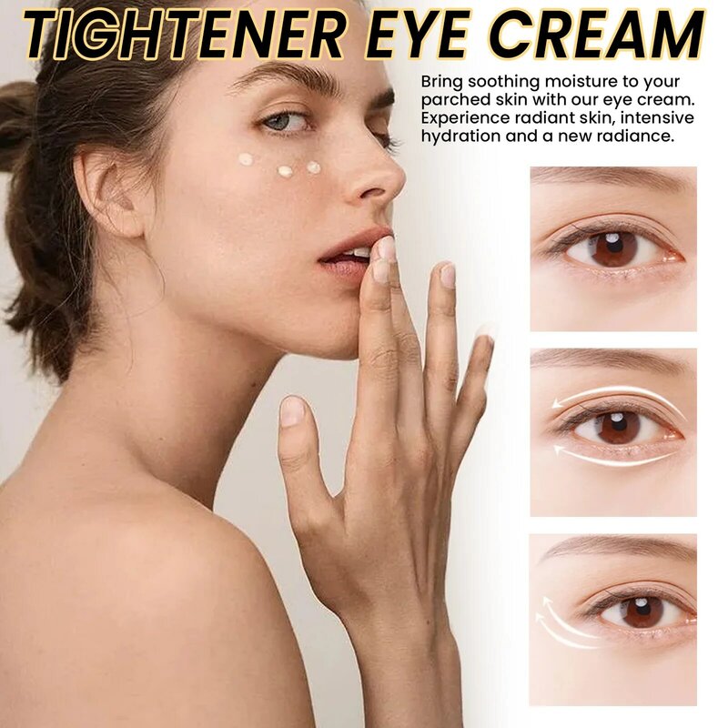Crema reafirmante instantánea para ojos, Gel antiarrugas para eliminar las bolsas de los ojos, círculo oscuro, líneas finas, esencia hidratante antienvejecimiento