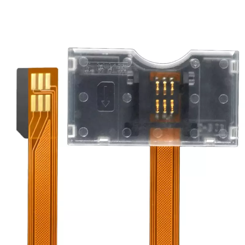 Micro Reverse SIM Ke SIM Feeder Professional Reader Card Extender Cable Cocok untuk Huawei B618 B818 B715 Converter