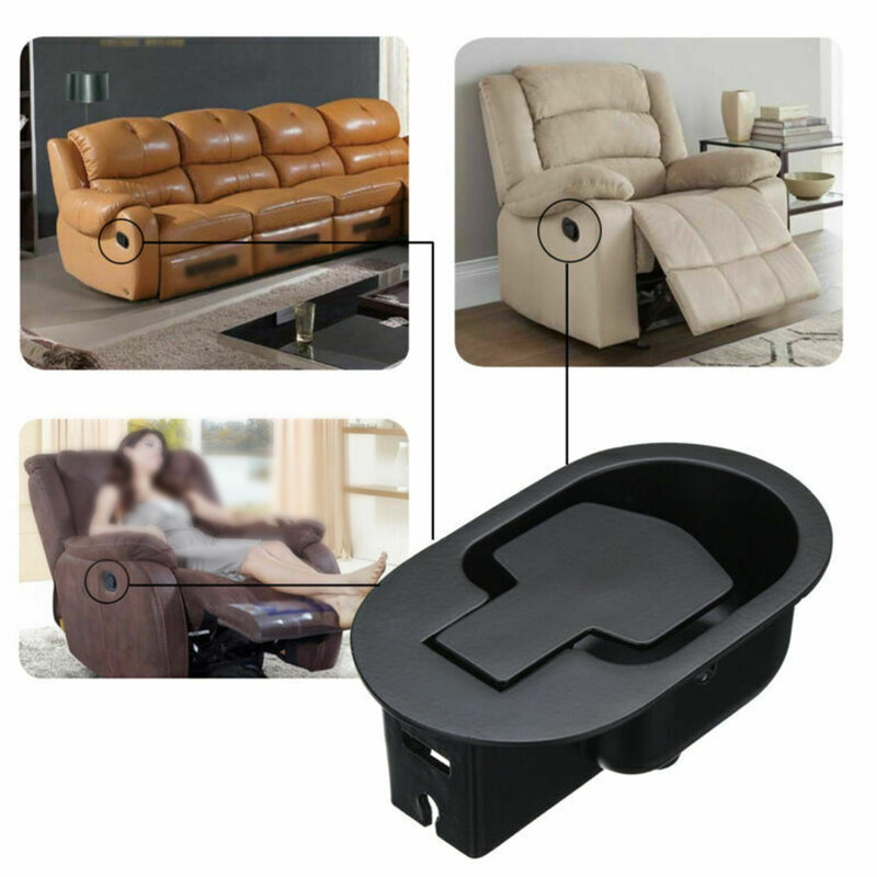 Cable resistente a la corrosión, fácil de instalar, silla de Metal, palanca de liberación de uso amplio, gatillo de sofá, Hardware, mango reclinable, juego de hogar suave