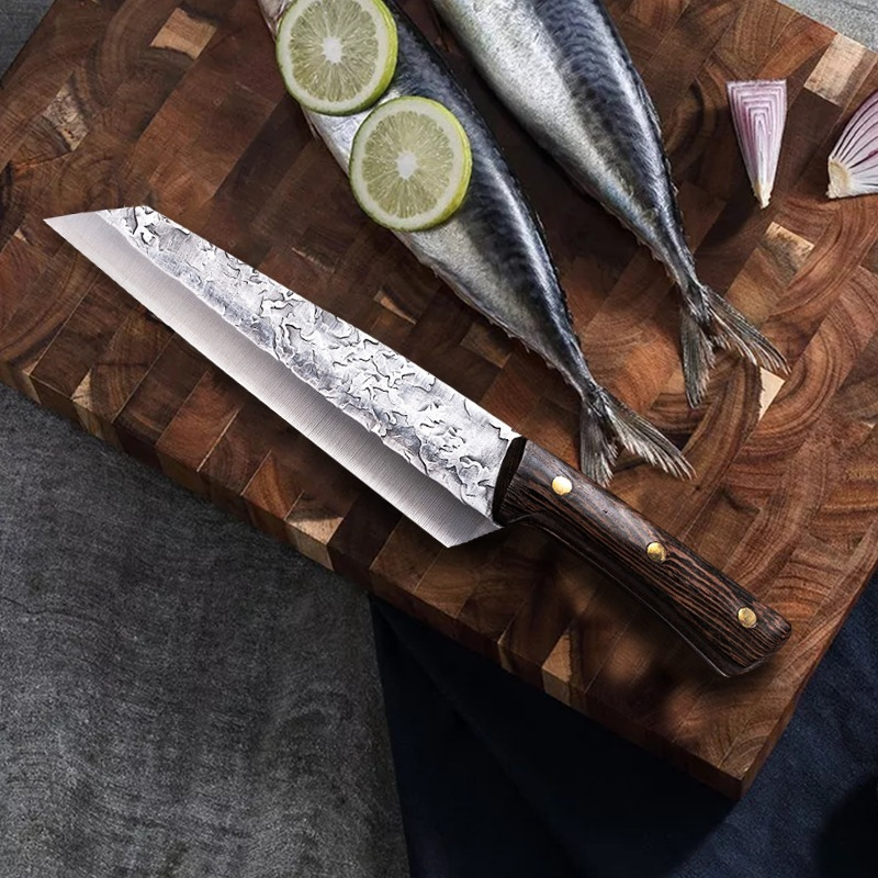 Coltello da disosso forgiato coltello da cuoco in acciaio inossidabile coltello da macellaio coltello da taglio per carne coltello da cucina coltello da affettare utensili da cucina