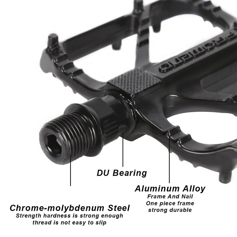 R27 Road Bicycle Pedal Non Slip DU Bearing Bike Pedal Light Weight Cycling Platform Classic Pedal Cycling Accessories