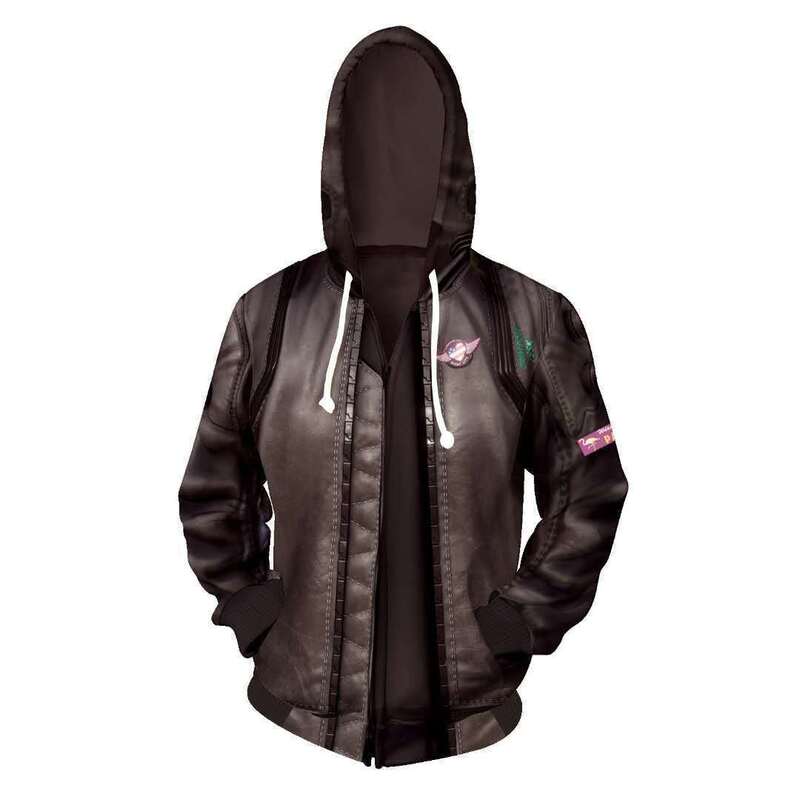 Cyberpunk Hooded Jacket Male Female Streetwear Harajuku Autumn and Winter Models Comfortable Loose Clothing Couple Clothes