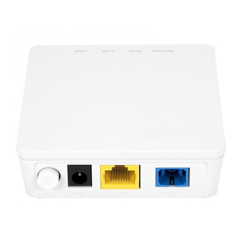 Nuevo para HG8310M GPON FTTH ONU ONT módem 1GE LAN Firmware interfaz en inglés sin caja y adaptador de corriente