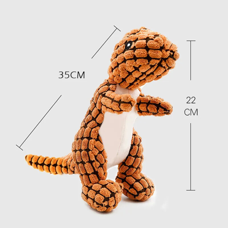 LMC Plush Dog Toy Animals Shape Bite Resistant Squeaky Toys Puppy Squeaky Chew Bite Resistant Toy Dog Toys For Small Dogs Pets
