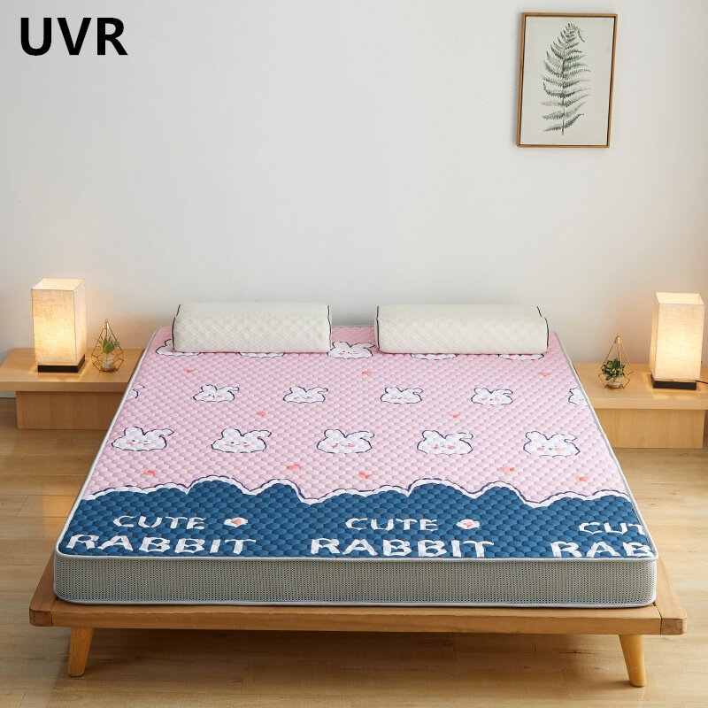 UVR Latex Mattress Memory Foam Filling Collapsible Four Seasons Mattress Comfortable Cushion Tatami Pad Bed Single Double