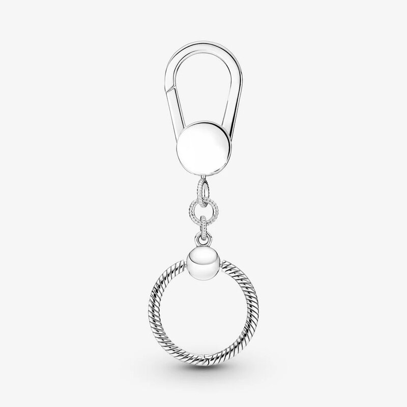 2021 heißer Verkauf Schlüsselbund Damen Schmuck 925 Sterling Silber Perlen DIY Charme Passt Original Pandora Silber Bead Armband