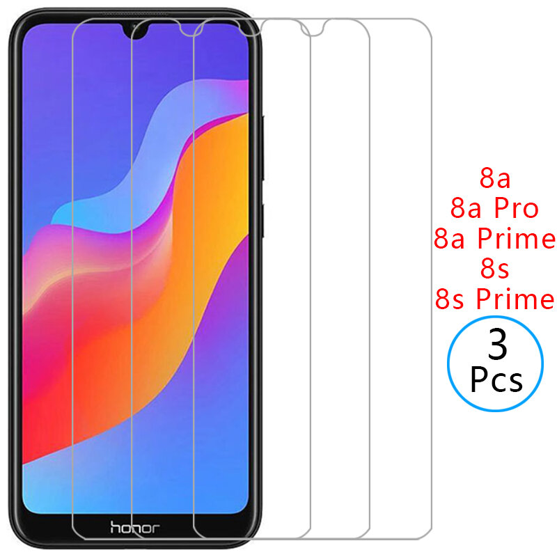 screen protector for honor 8a pro 8s prime protective tempered glass on honor8s honor8a honer 8 a s a8 s8 8aprime 8sprime film