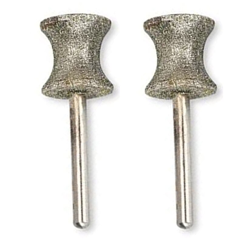 2 pezzi di punte per smerigliatrice per unghie per cani diamantate per utensili rotanti adatte a Dremel e molti altri