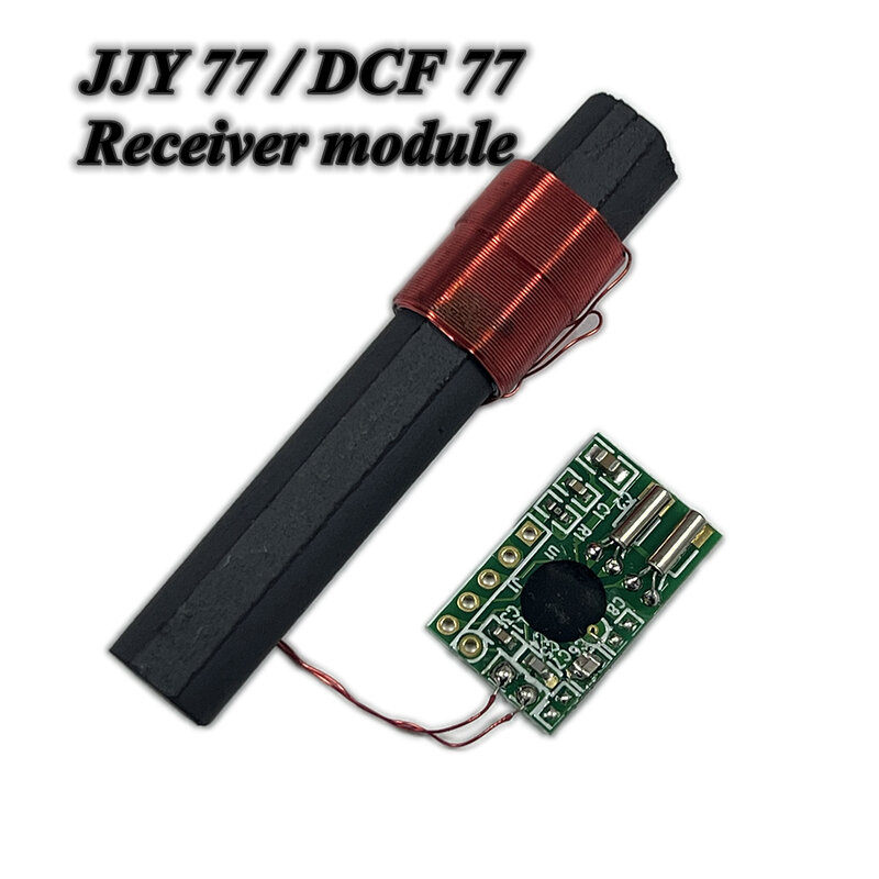 DCF77/JJY 77 moduł odbiornika 1.1.3.3 V 77.5 KHz czasu radiowego moduł Radio Radio z budzikiem moduł anteny elektronicznych Singal komponentów