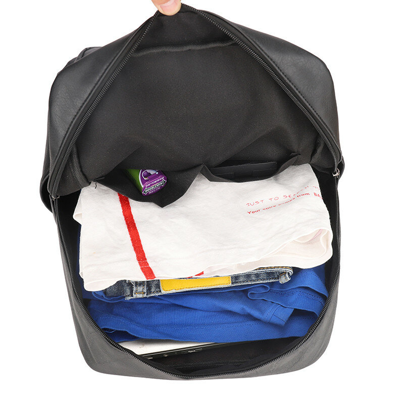 YILIAN 2020 nowych moda męska plecak wielofunkcyjny funkcja PU torba męska biznes rozrywka komputer torba podróżna na ramię