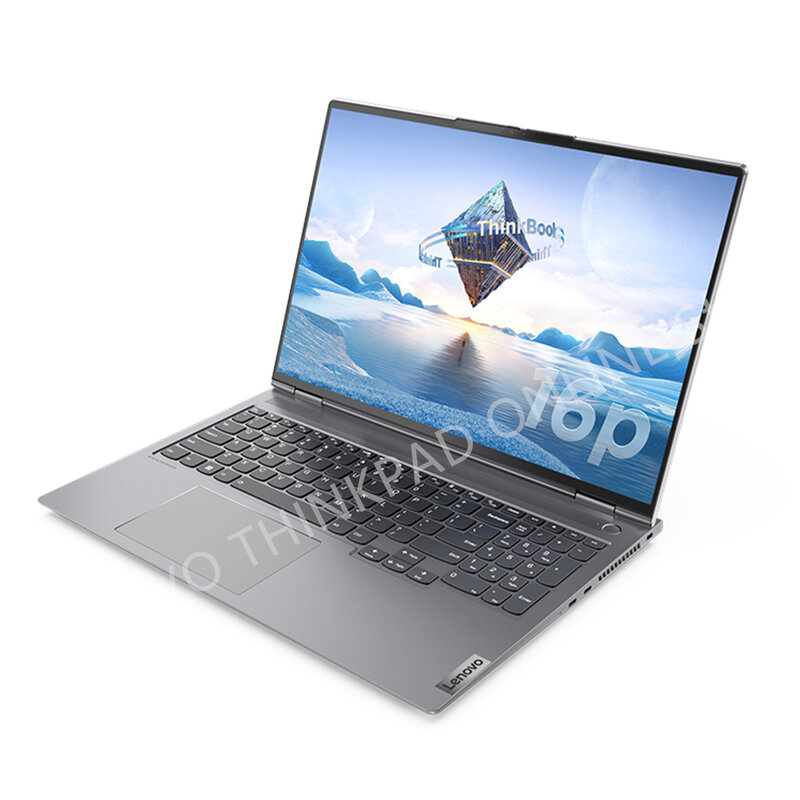 Lenovo thinkbook 16p portátil amd ryzen 7 6800h rtx 3060-maxq 16g 512gb ssd 16-Polegada 2.5k lcd 165hz 100% srgb tela novo notebook