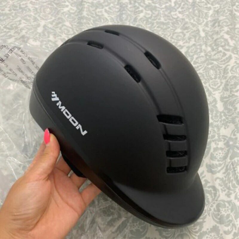 Регулируемый шлем для верховой езды для взрослых, 56-62 см, шлем для верховой езды для мужчин и женщин, шапка для верховой езды, дышащие протекторы для тела для верховой езды M/L