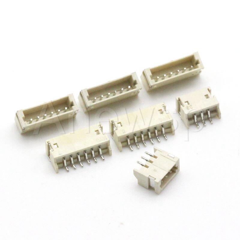 10PCS ZH1.5 Connector interval / horizontal SMD Socket Connector 2P 3P 4P 5P 6P 7P 8P 9P 10P 11P 12P Socket 1.5mm pitch