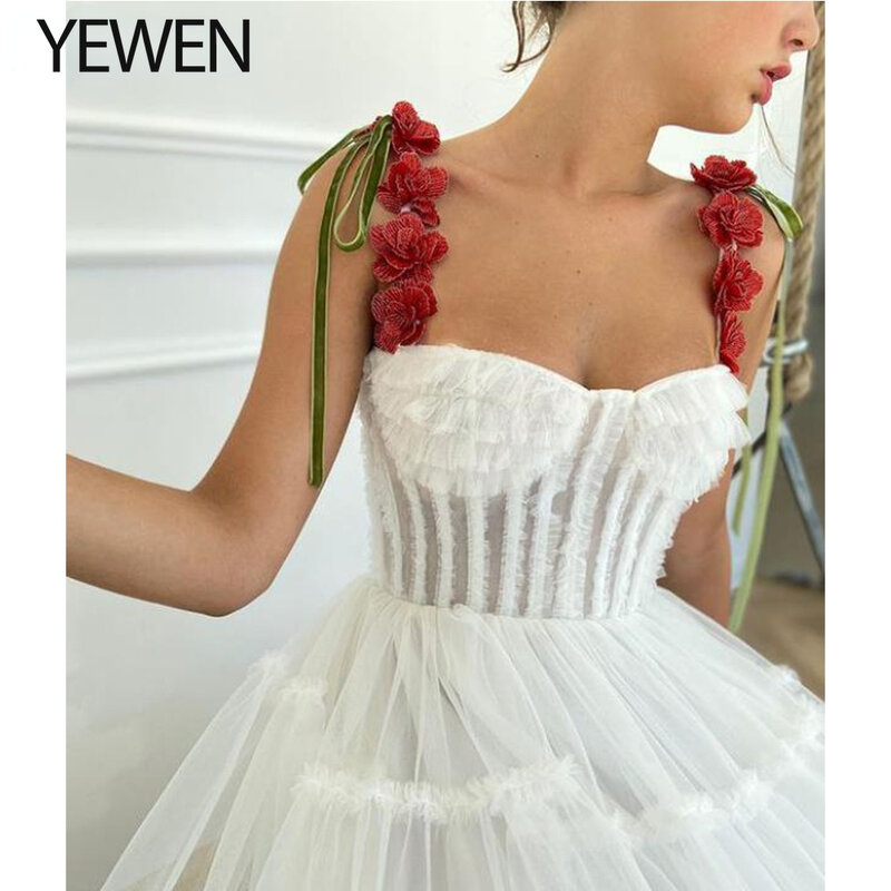 สีขาวชุดราตรียาว Dresses 2022ชุดเดรสแขนกุด Beading Elegant พรรคอย่างเป็นทางการชุดผู้หญิง Vestidos