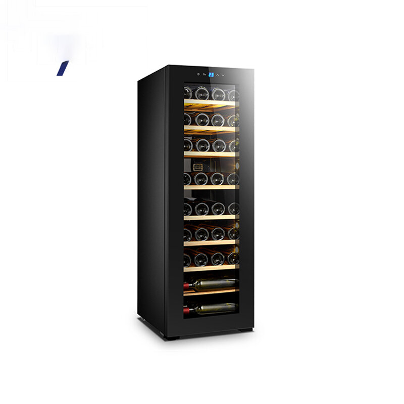 30 Bottles Compressor Active Wine Cooler Mirrored