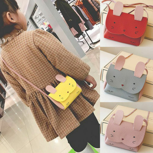 Mini portefeuille imprimé chat pour fille, sac à bandoulière, 5 couleurs, mignon, porte-monnaie, sacoche Kawaii, cadeau d'anniversaire