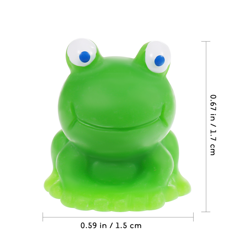20 Pcs Brinquedos Little Frog Pequenas Sapos Estátuas Ornamentos Artificiais Resina Adornamentos Decorações