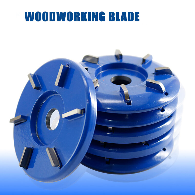 90mm Diameter 16mm Bore Six Teeth Woodworking Turbo Tea Tray Digging Wood Carving Disc Tool Milling Cutter