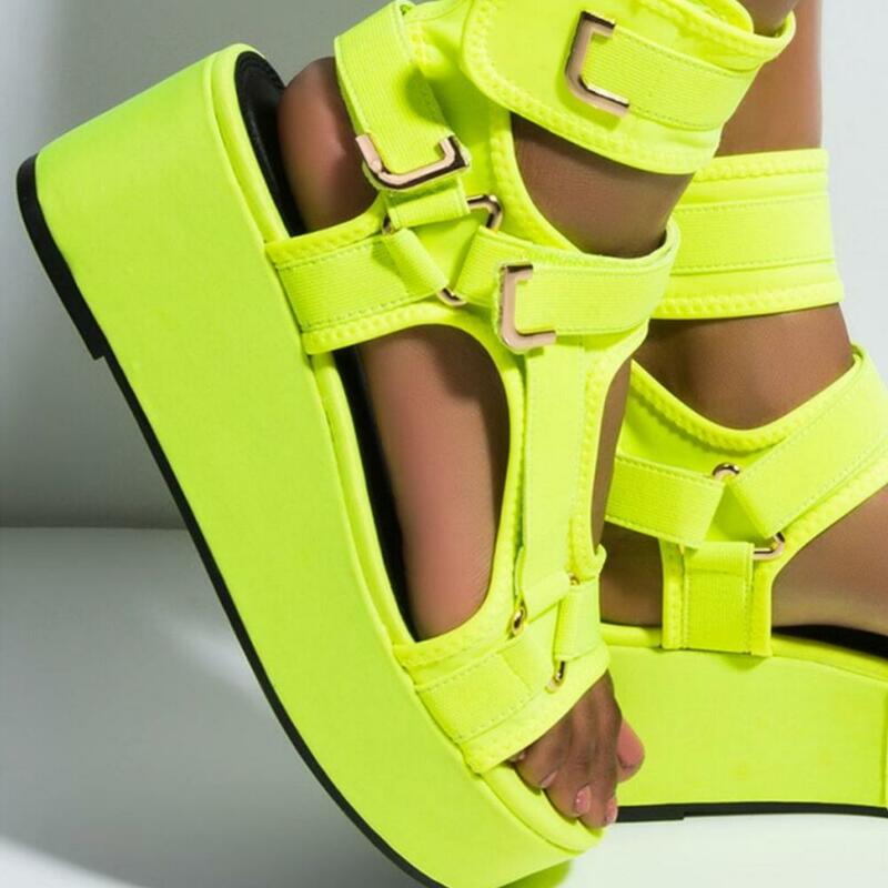 2020 tamanho 43 verão plataforma plana multi cores cobra impresso gladiador sandálias sapatos mulher sandalias mujer