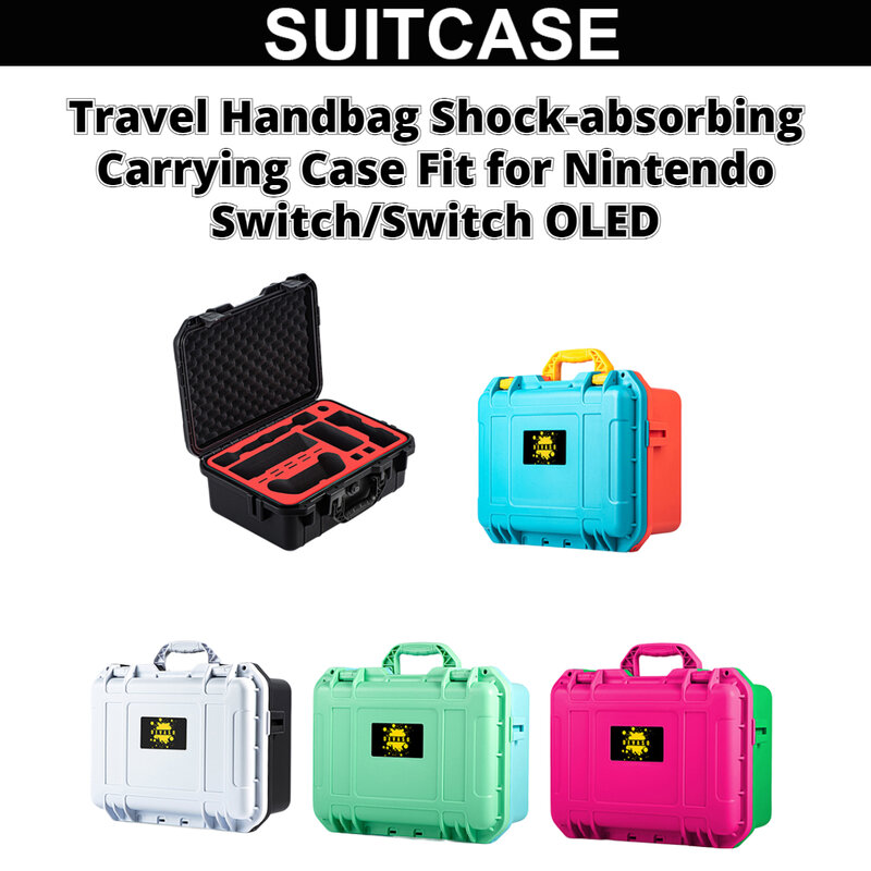 Fourre-tout pour Console de jeu Portable, sac à main de voyage antidéflagrant, sacoche de transport antichoc adapté à Nintendo Switch/Switch OLED