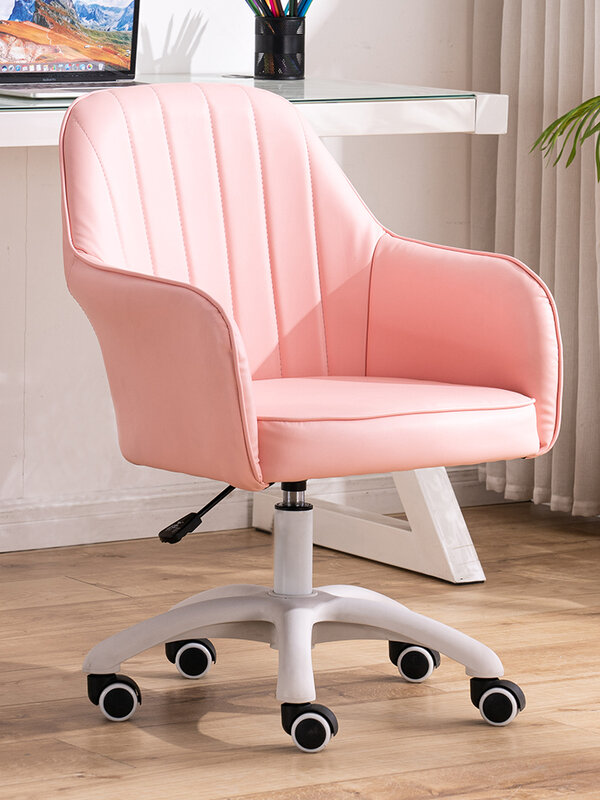Office Furniture Computer Gamer's Sofa Chair Living Room Bedroom Dressing Dining Stool Mobile Lifting Nordic Backrest Rotating
