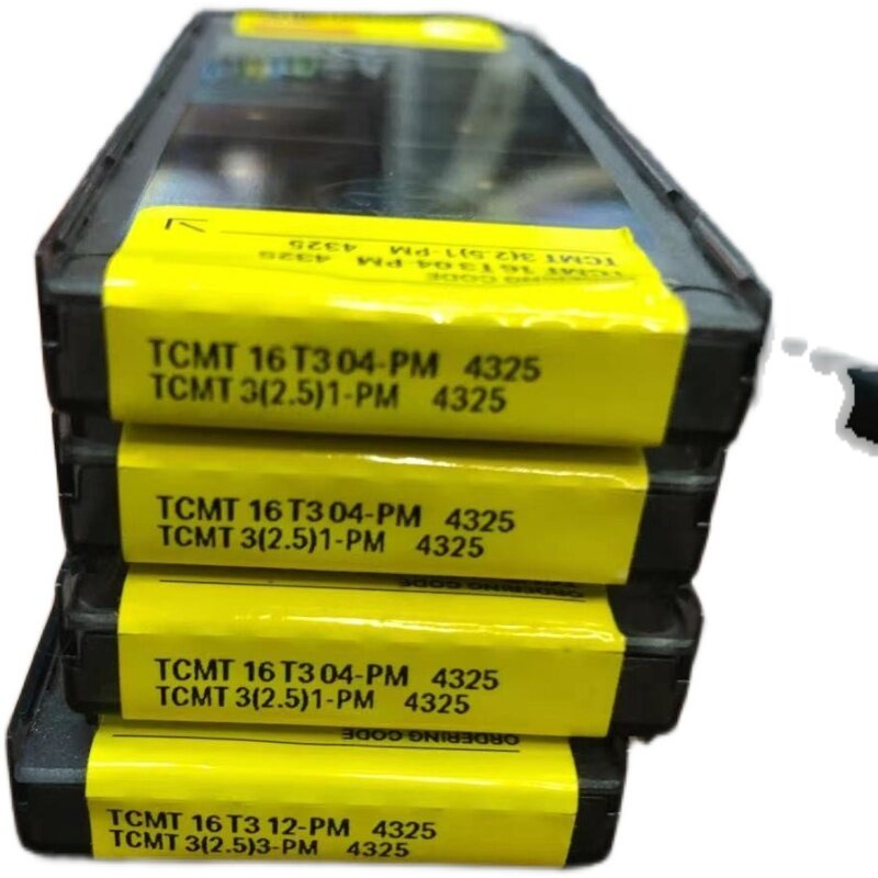 10 قطعة TCMT16T304-PM 4225 TCMT16T304-PM 4315 TCMT16T304 PM TCMT 16T304 كربيد إدراج تحول أدوات القاطع مخرطة شفرة للصلب
