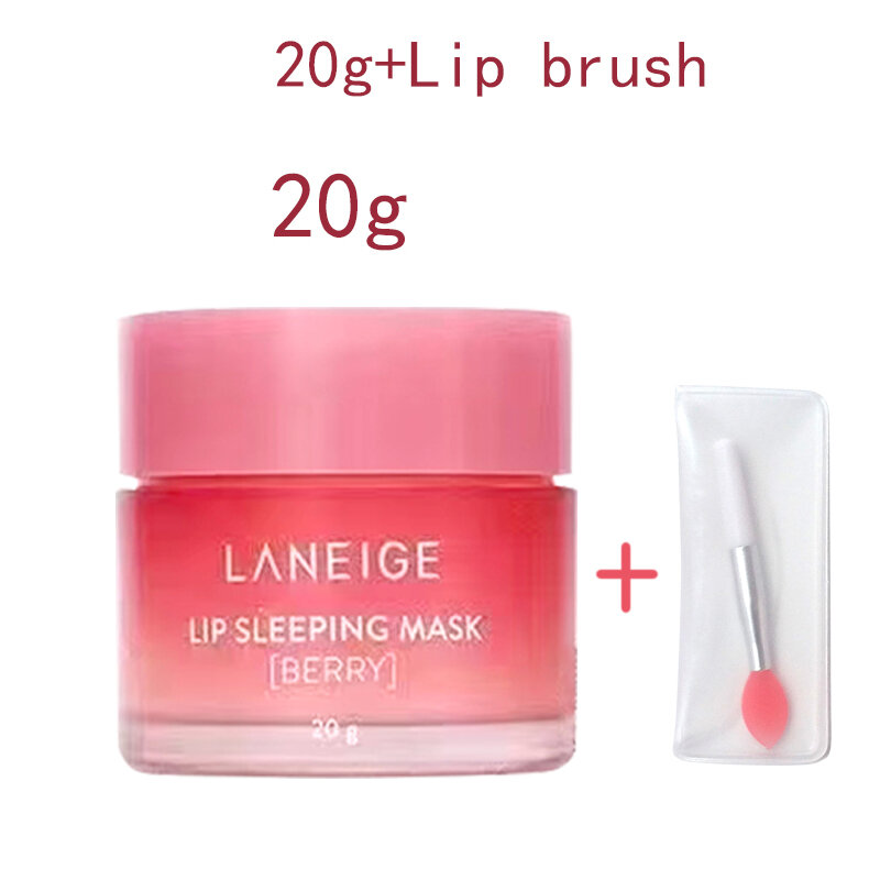 корейская косметика lip sleep mask night hydrated maintenance lip balm pink lips whitening cream nourish protect бальзам для губ