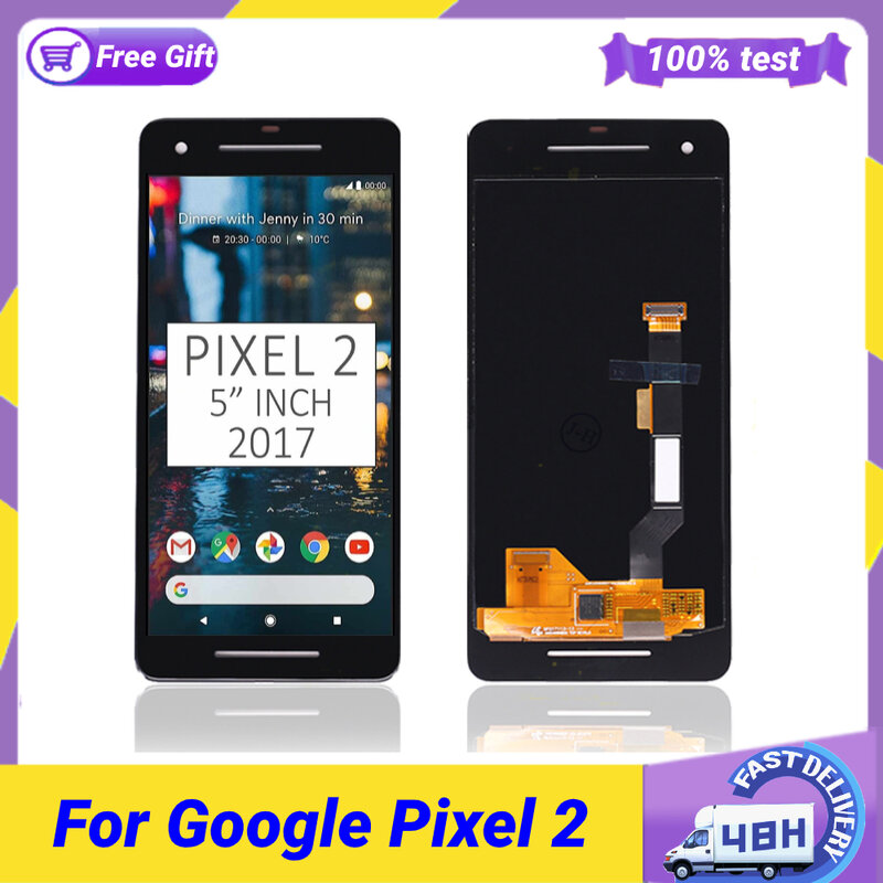 Оригинальный ЖК-дисплей Amoled для Google Pixel XL, 2XL, 3XL, 3A, 3AXL, 4XL, 4A, 5, ЖК-экран дисплей, дисплей с дигитайзером в сборе, замена