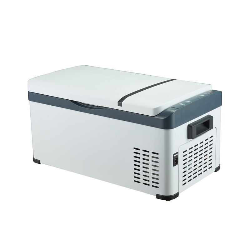 Портативный холодильник DC 12/24 в, охлаждающий контейнер, Внешний компактный компрессор, автомобильный холодильник, морозильная камера