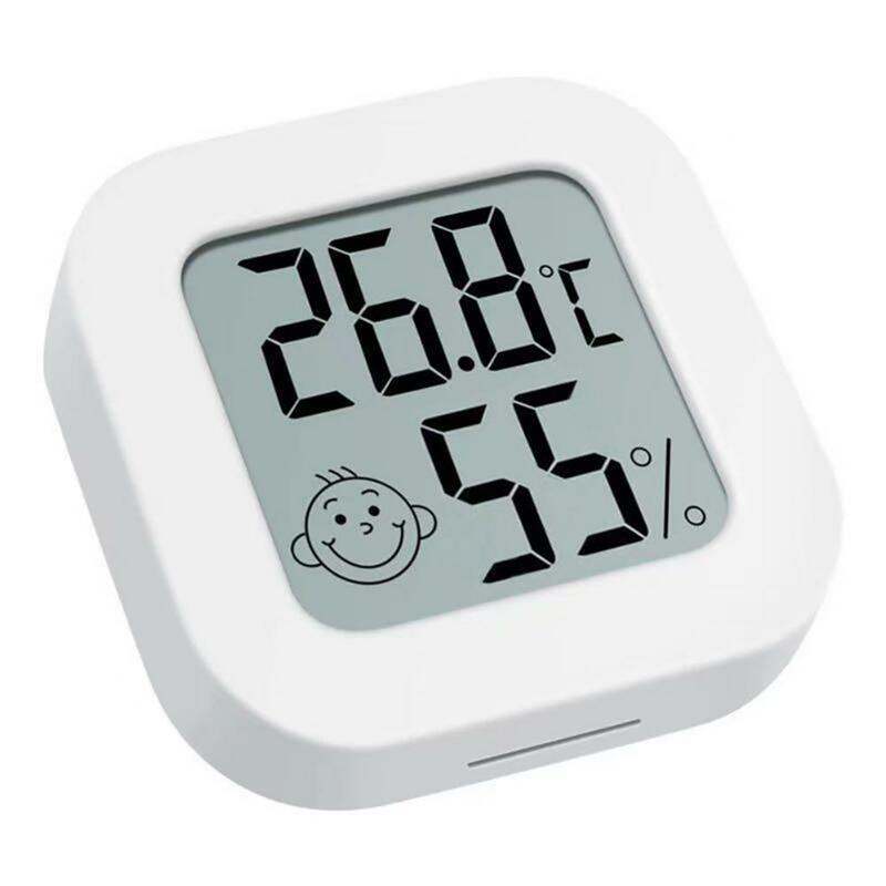 Mini termómetro Digital LCD para interiores, higrómetro con Sensor, medidor de humedad, temperatura interior