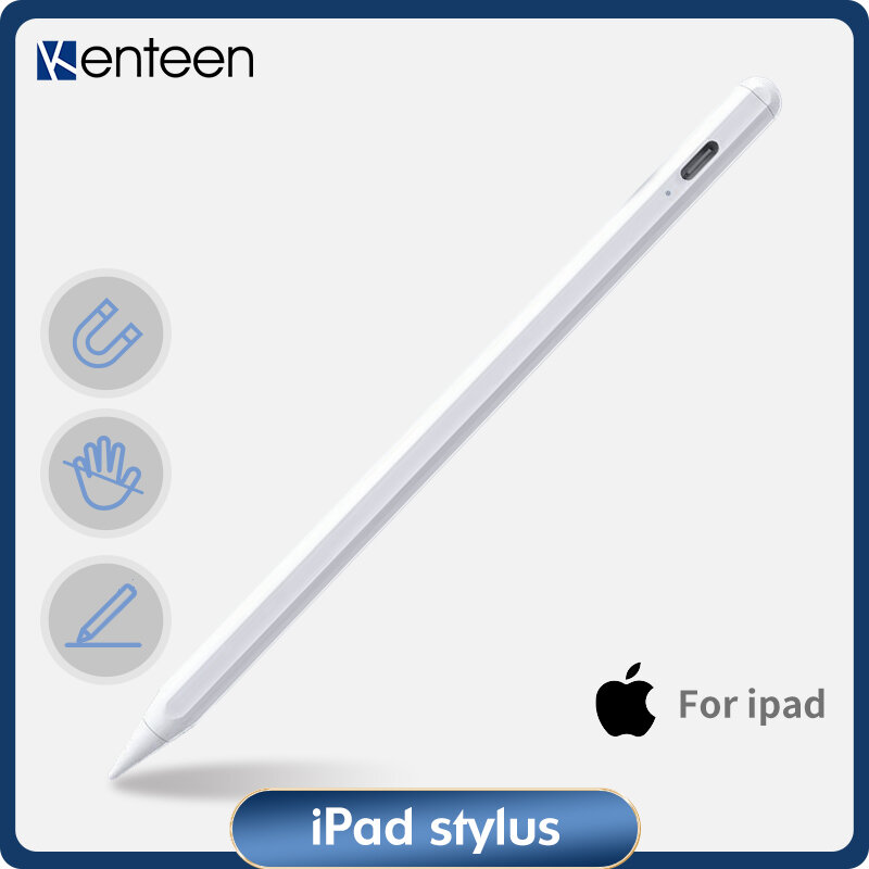 Stylus lápis tilt função para apple ipad pro 11 12.9 2020 2018 2019 6th 7th mini 5 air3 desenho caneta de toque com rejeição palma