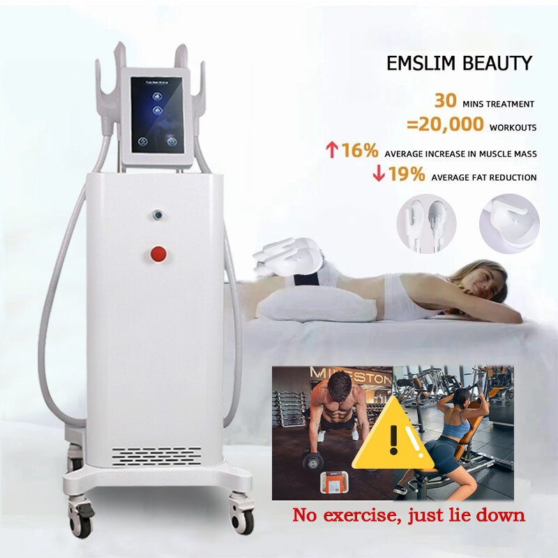Portable Electromagnetic Body DLS-Emslim Slimming Muscle Stimulate Fat Removal Body Slimming Build Muscle Machine For Salon