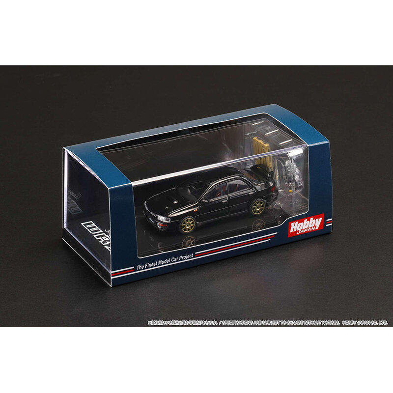 Hobby Japan 1:64 Subaru Impreza STI WRX GC8 Rally Sport โลหะผสม Diorama Car Collection Miniature Carros ของเล่นสต็อก