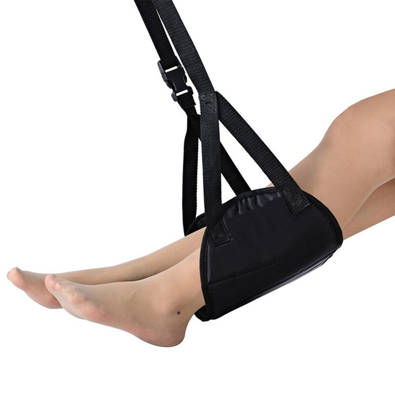 Office Flight Airplane Adjustable Pain Relief Pillows Carry-on Folding Travel Leg Hammock Portable Foam Footrest