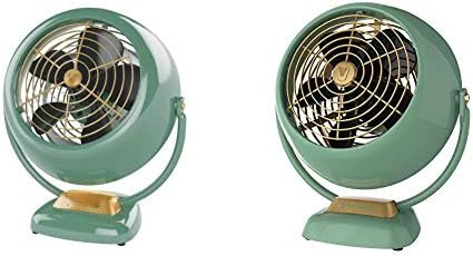 Винтажный светильник, зеленый и VFAN Jr. Винтажный светильник, зеленый
