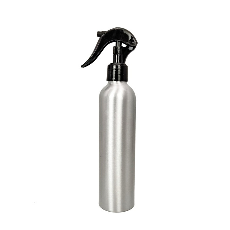 Botella de aluminio con rociador, botella vacía con bomba, pulverizador de niebla fina, rellenable, 30-500ML