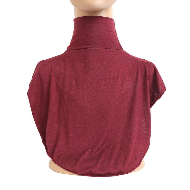 Falsche Roll kragen kragen Dickey Kragen Bluse abnehmbare Kragen Half Top Mock Bluse Kragen für Frauen Männer