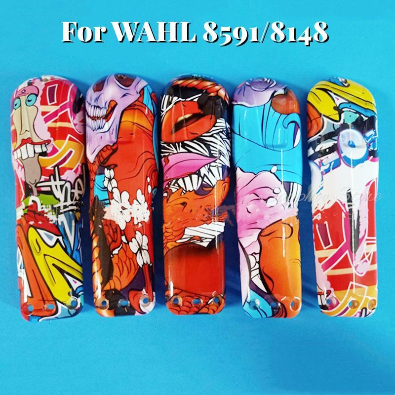 1pc For WAHL 8591 8148 Graffiti Pro Electric Hair Trimmer Cutter Front Cover Lid Case Modified Shell Hair Clipper Cover 