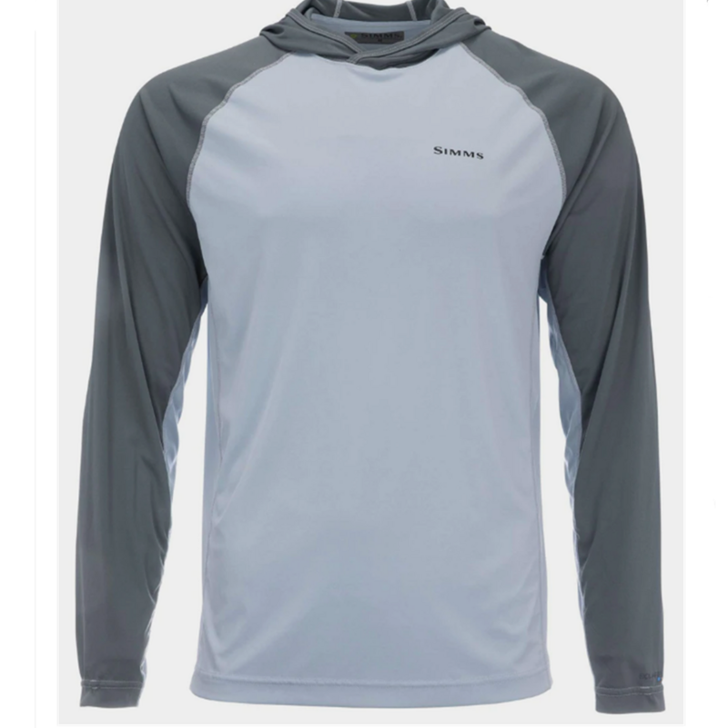 SIMMS – chemise de pêche à manches longues pour homme, vêtement de Sport en plein air, avec capuche, Protection UV, soleil, UPF