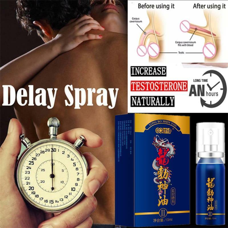 Spray pour hommes, Spray d'extension topique, Spray d'agrandissement du pénis masculin, Anti-éjaculation prématurée, longue durée