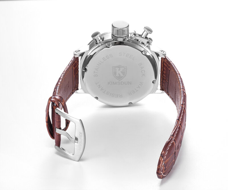 นาฬิกาหรูหรานาฬิกาผู้ชายกีฬานาฬิกาสายหนังผู้ชายนาฬิกากันน้ำนาฬิกาข้อมือชาย Relogio Masculin